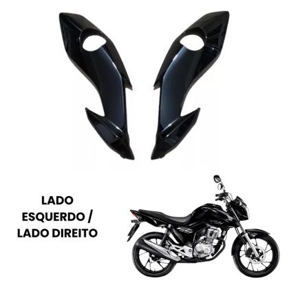 Asa (aba) Tanque Cg Fan 160 2022 / 2024 + Tampa Lateral Farol Completo Paralama Dianteiro - SPORTIVE / PARAMOTOS Imagem de Asa (aba) Tanque Cg Fan 160 2022 / 2024 + Tampa Lateral Farol Completo Paralama Dianteiro