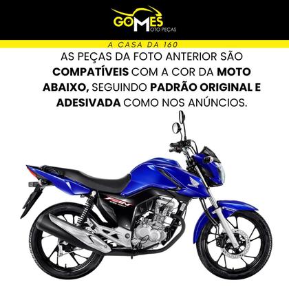 Asa (Aba) Tanque Cg Fan 160 2022 / 2024 + Tampa Lateral Farol Completo Rabeta Traseira - SPORTIVE / PARAMOTOS Imagem de Asa (Aba) Tanque Cg Fan 160 2022 / 2024 + Tampa Lateral Farol Completo Rabeta Traseira