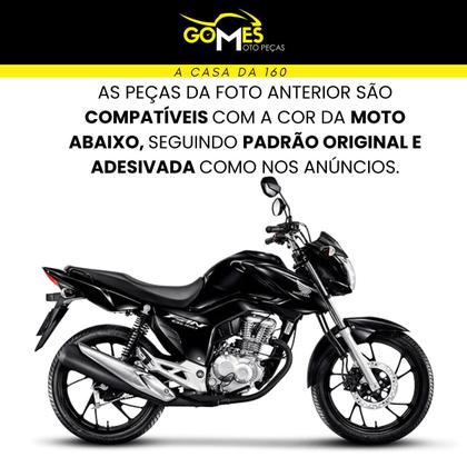 Asa (Aba) Tanque Cg Fan 160 2022 / 2024 + Tampa Lateral Farol Completo Rabeta Traseira - SPORTIVE / PARAMOTOS Imagem de Asa (Aba) Tanque Cg Fan 160 2022 / 2024 + Tampa Lateral Farol Completo Rabeta Traseira