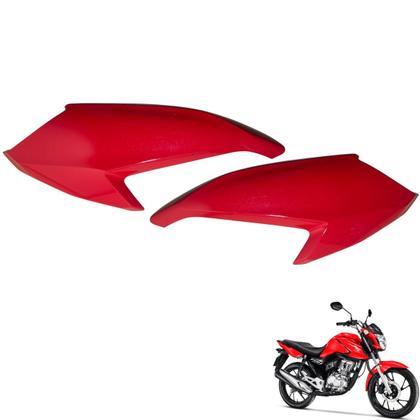 Imagem de Asa (aba) Tanque Cg Fan 160 2022 / 2024 + Tampa Lateral Paralama Dianteiro