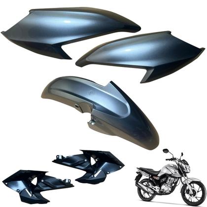 Imagem de Asa (aba) Tanque Cg Fan 160 2022 / 2024 + Tampa Lateral Paralama Dianteiro