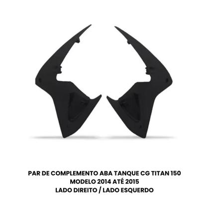 Imagem de Asa (aba) Tanque Cg Titan 150 Modelo 2014 / 2015 + Farol Completo Com Aranha Do Painel