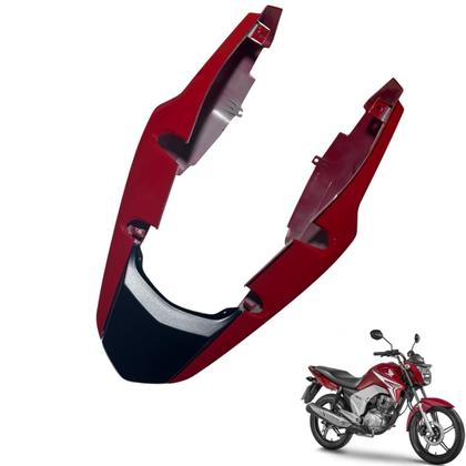 Imagem de Asa (aba) Tanque Cg Titan 150 Modelo 2014 / 2015 + Farol Completo Com Aranha Paralama Dianteiro Rabeta Traseira 3 Peças