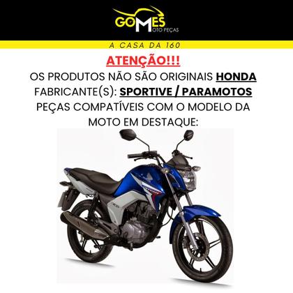 Imagem de Asa (Aba) Tanque Cg Titan 150 Modelo 2014 / 2015 Sem Os Complementos Internos