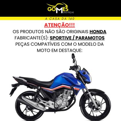 Imagem de Asa (Aba) Tanque Cg Titan 160 2016 até 2021 + Par Complementos internos