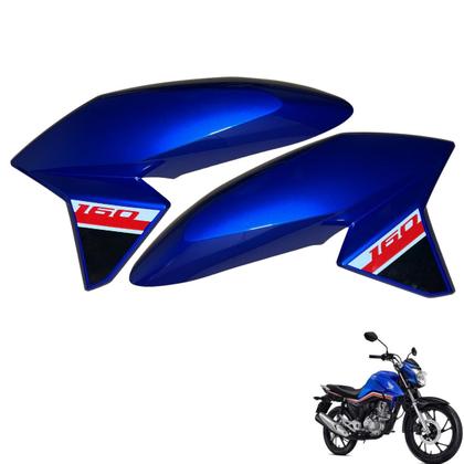 Imagem de Asa (Aba) Tanque Cg Titan 160 2016 até 2021 + Par Complementos internos