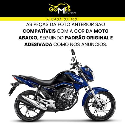 Asa (aba) Tanque Cg Titan 160 Modelo 2022 / 2024 + Tampa Lateral Farol Completo Rabeta Traseira 3 Peças - Sportive Imagem de Asa (aba) Tanque Cg Titan 160 Modelo 2022 / 2024 + Tampa Lateral Farol Completo Rabeta Traseira 3 Peças