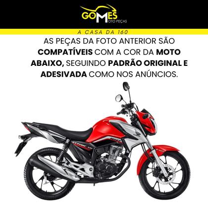 Asa (aba) Tanque Cg Titan 160 Modelo 2022 / 2024 + Tampa Lateral Farol Completo Rabeta Traseira 3 Peças - Sportive Imagem de Asa (aba) Tanque Cg Titan 160 Modelo 2022 / 2024 + Tampa Lateral Farol Completo Rabeta Traseira 3 Peças