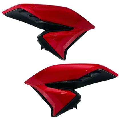 Asa Aba Tanque Lateral Honda Cg Titan 160 Aleta Vermelho maceió 2022 2023 2024 - Paramotos Imagem de Asa Aba Tanque Lateral Honda Cg Titan 160 Aleta Vermelho maceió 2022 2023 2024