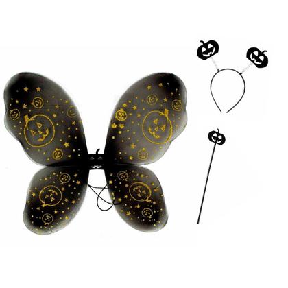 Imagem de Asa de Borboleta Halloween Com Antena e Varinha Mágica