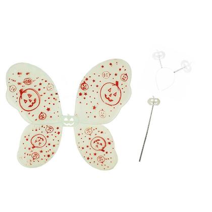 Imagem de Asa de Borboleta Halloween Com Antena e Varinha Mágica