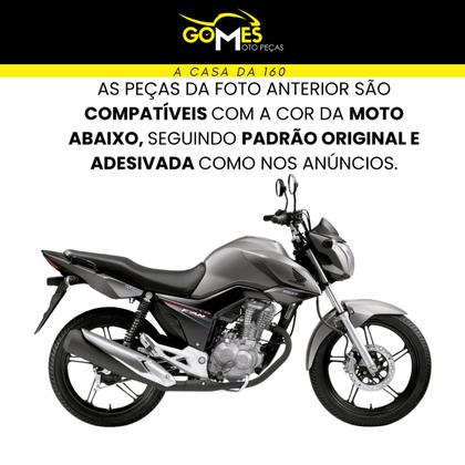 Asa do Tanque Cg Fan 160 modelo 2016 até 2021 Par de Complementos Tampa Lateral Farol Completo Aranha do Painel - Sportive Paramotos Imagem de Asa do Tanque Cg Fan 160 modelo 2016 até 2021 Par de Complementos Tampa Lateral Farol Completo Aranha do Painel