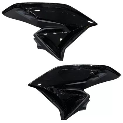 Asa Tanque Aba Aleta Lateral Honda Cg Fan 160 Preto Brilho 2022 2023 2024 - Paramotos Imagem de Asa Tanque Aba Aleta Lateral Honda Cg Fan 160 Preto Brilho 2022 2023 2024