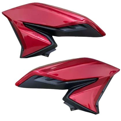 Asa Tanque Aba Aleta Lateral Honda Cg Titan 160 Vermelho Pimenta 2022 2023 2024 - Paramotos Imagem de Asa Tanque Aba Aleta Lateral Honda Cg Titan 160 Vermelho Pimenta 2022 2023 2024