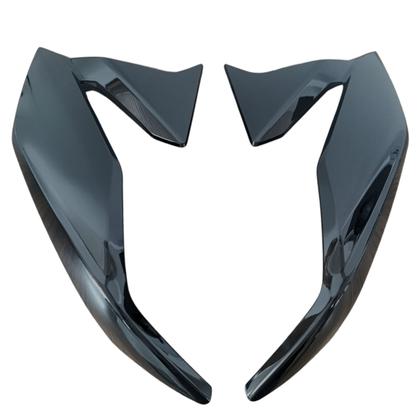 Imagem de Asa Tanque Aba Aleta Lateral PRETO Honda Cg Titan 160 2023