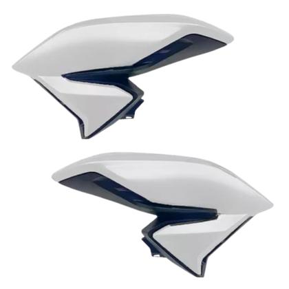 Asa Tanque Aba Lateral Aleta Honda Cg Titan 160 Branco Andes 2022 2023 2024 - Paramotos Imagem de Asa Tanque Aba Lateral Aleta Honda Cg Titan 160 Branco Andes 2022 2023 2024