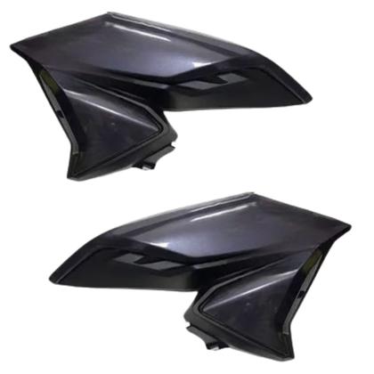 Imagem de Asa Tanque Aba Lateral Aleta Honda CG Titan 160 Cinza Tornado 2022 2023 2024
