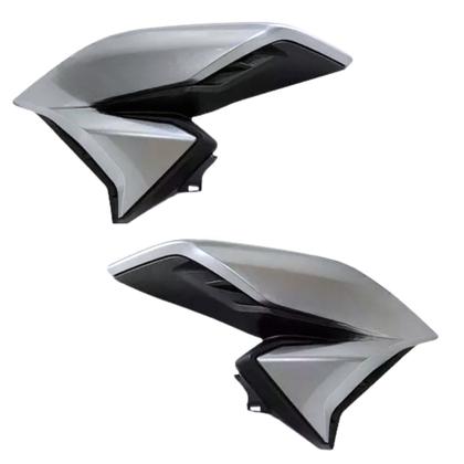 Asa Tanque Aba Lateral Honda Cg Titan 160 Aleta Cinza Una 2022 2023 2024 - Paramotos Imagem de Asa Tanque Aba Lateral Honda Cg Titan 160 Aleta Cinza Una 2022 2023 2024