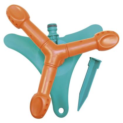 Imagem de Aspersor Circular para Engate Rápido Tramontina com Base de Apoio e Pontalete