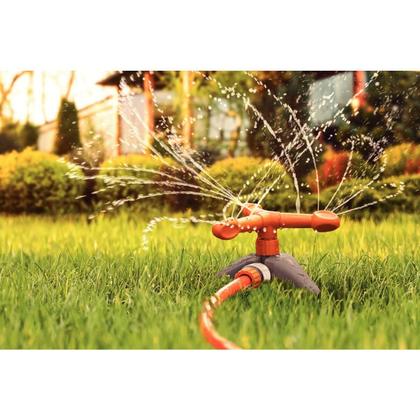 Imagem de Aspersor Circular para Engate Rápido Tramontina com Base de Apoio e Pontalete