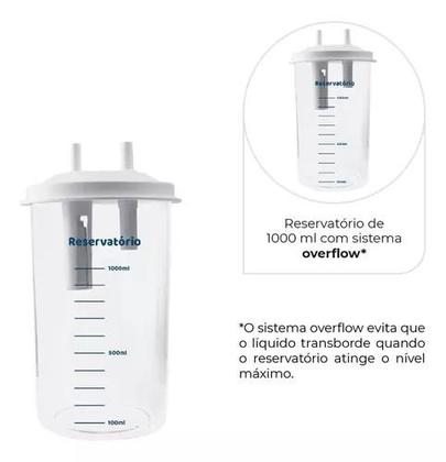 Imagem de Aspirador Cirúrgico E Odontológico Líquido Secreção Portátil