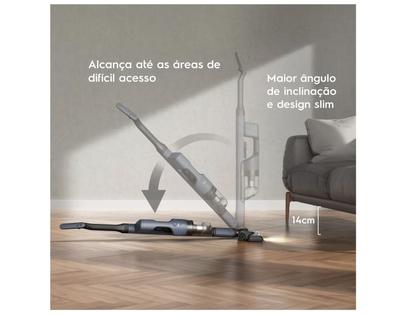 Imagem de Aspirador de Pó 2 em 1 Electrolux sem Fio a Bateria com Filtro HEPA 90W Efficient ERG019