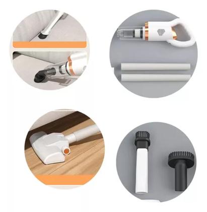 Imagem de Aspirador De Pó Doméstico 2 Em 1 Portátil Sem Fio Limpeza