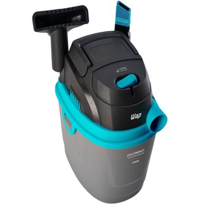 Imagem de Aspirador de Pó e Água 1400W Barril 5,5L Portátil Compacto 150 mbar Wap