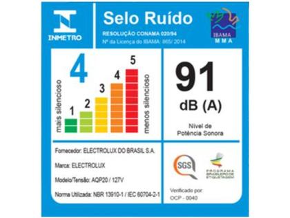 Imagem de Aspirador de Pó e Água Electrolux 1400W Acqua Power Preto e Amarelo AQP20