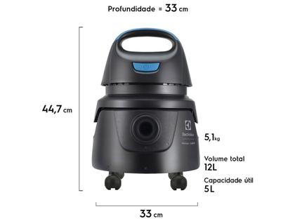 Imagem de Aspirador de Pó e Água Electrolux 1400W AWD01 Preto 3011AH