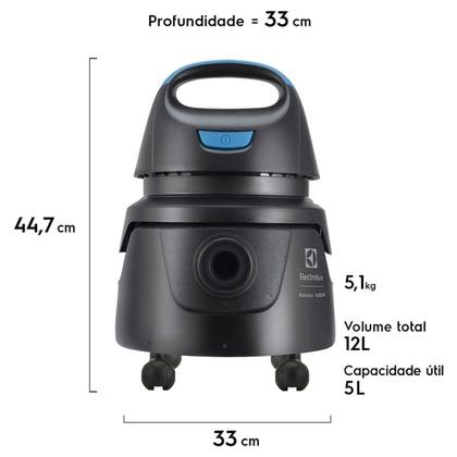 Imagem de Aspirador de Pó e Água Electrolux AWD01 1250W Com Filtro