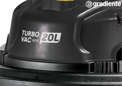 Imagem de Aspirador de pó e água inox multiuso com soprador 20l 1200w turbo Vac Pgac200 Gradiente