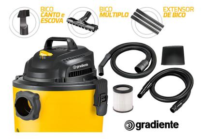 Imagem de Aspirador De Pó E Água Multiuso Com Soprador 20l 1200w Turbo Vac Pgap200 Gradiente
