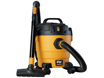 Imagem de Aspirador de Pó e Água Wap GTW 10 com Porta Acessórios 1400W Amarelo e Preto