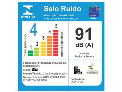 Imagem de Aspirador de Pó e Água WAP Gtw Bagless 220V 55W