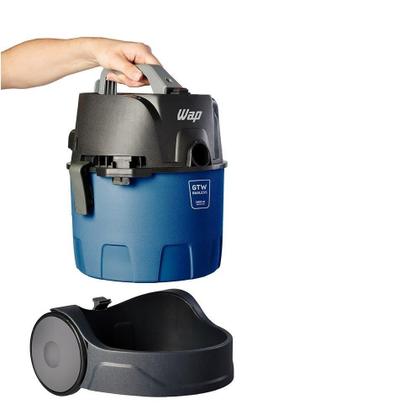 Imagem de Aspirador de Pó e Água WAP GTW Bagless - 6 Litros, 1400W, Soprador Portátil, com Fio, Preto