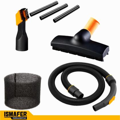 Imagem de Aspirador de Pó e Água WAP GTW Inox 20 20L 1600W 60Hz 127V