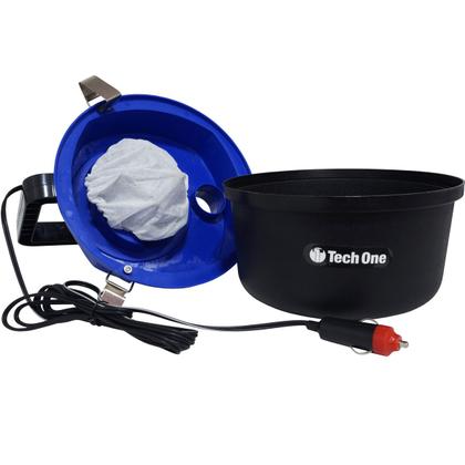 Aspirador de Pó e Líquido Automotivo 12V Portátil Carro Mini 90W Tech One 2857 Vacuum Cleaner Imagem de Aspirador de Pó e Líquido Automotivo 12V Portátil Carro Mini 90W Tech One 2857 Vacuum Cleaner