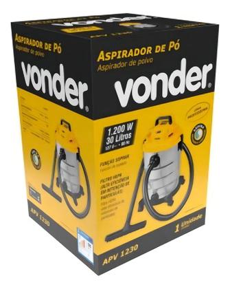 Imagem de Aspirador De Pó E Líquidos 1200w 30 Litros Apv 1230 127V Vonder