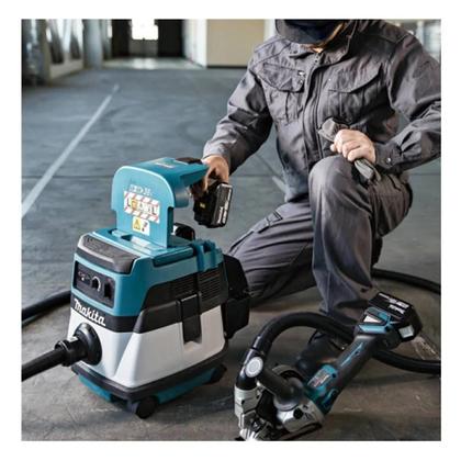 Aspirador de Pó Líquido Hibrido 36V DVC860LZ 127V Makita Imagem de Aspirador de Pó Líquido Hibrido 36V DVC860LZ 127V Makita