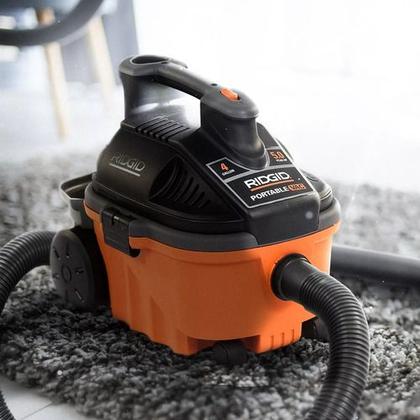 Aspirador De Pó Líquido Monofásico 5,0 hp 15 Litros 1080w Wd4075br Ridgid 220v Imagem de Aspirador De Pó Líquido Monofásico 5,0 hp 15 Litros 1080w Wd4075br Ridgid 220v