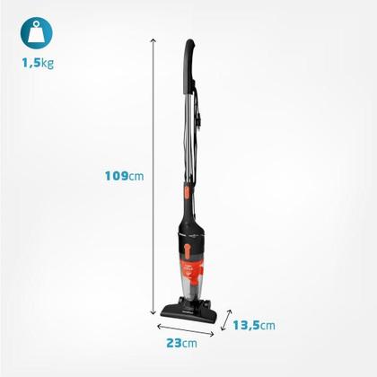 Imagem de Aspirador de Pó Mondial Turbo Cycle Preto Laranja 127V AP-35