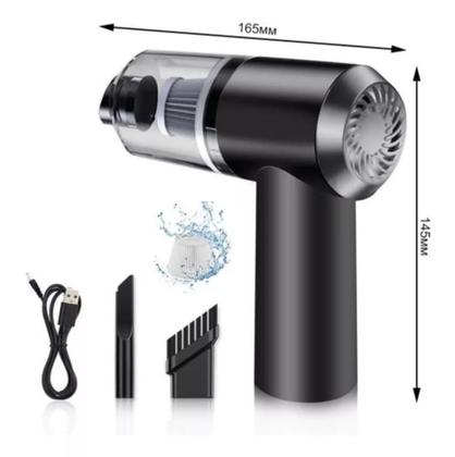 Imagem de Aspirador De Pó Portátil 12v Para Carro Automotivo Casa