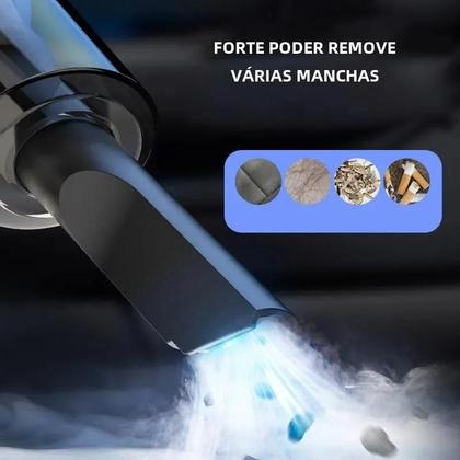 Imagem de Aspirador de Pó Portátil e Recarregável para Carro - Sucção Poderosa, Sem Fio