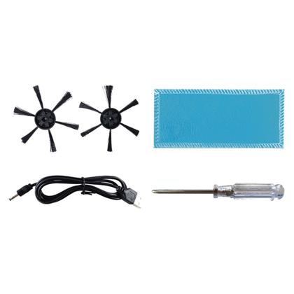 Imagem de Aspirador de Pó Robo PRATICCI AAR01I04 Preto com Carregamento USB 3 Watts 3.7 Volts - 13927 - AGRATTO