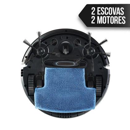 Imagem de Aspirador de Pó Robô ROBOT W100C 250ml 17W 12,8V Bivolt WAP