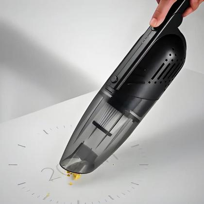 Imagem de Aspirador de Pó Sem Fio Portátil Para Carros e Casa