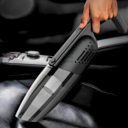 Imagem de Aspirador de Pó Sem Fio Portátil Para Carros e Casa