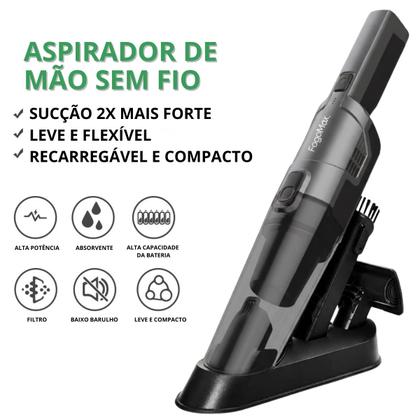 Aspirador de Pó sem Fio Portatil Recarregavel Potente De Mao Power Max ...