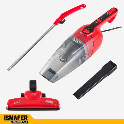 Imagem de Aspirador De Pó Vertical 2 Em 1 Clean Speed 1000w Wap Cor Vermelho/preto 220v